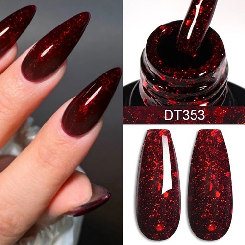 Smalto gel rosso 7ml - gel,