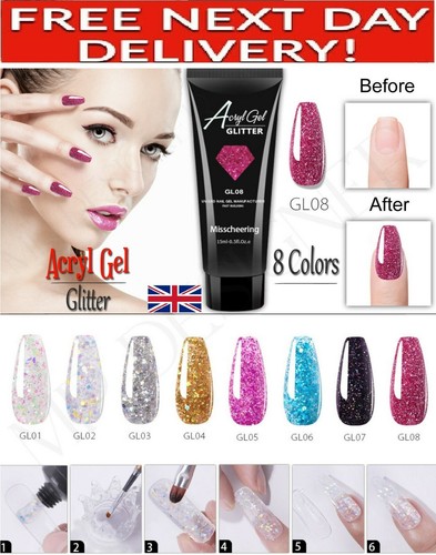 Poly nail gel - kit, fai