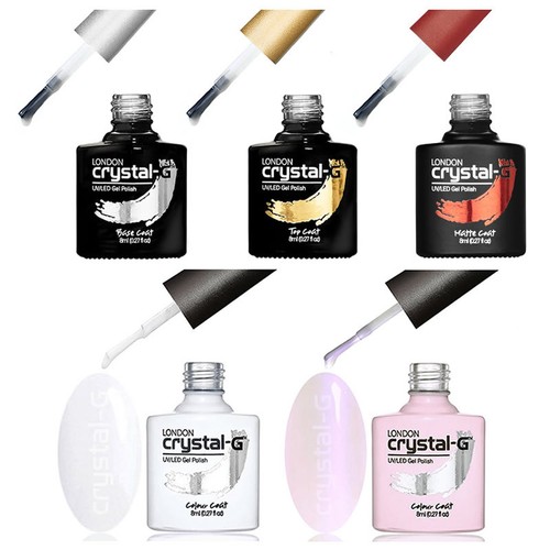 Crystal french manicure - crystal-g,