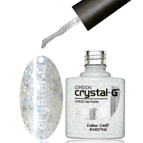 Crystal d20 misty - crystal-g, pearl