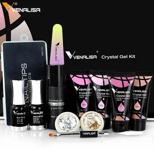 30g crystal gel poly nail - gel,