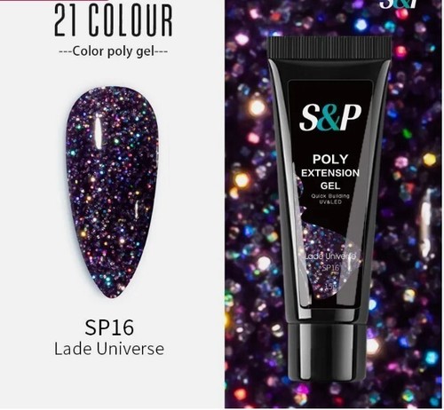 Glitterato poly builder - builder, uvgel