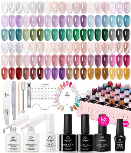 Beetles 53pcs jelly gel unghie - gel,