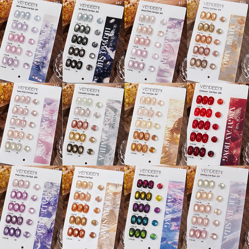 Colori set smalto gel occhi - 5,