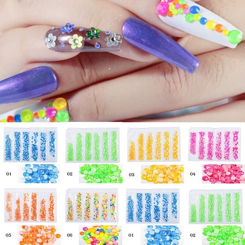 Nail art griglie - smalto, 3d