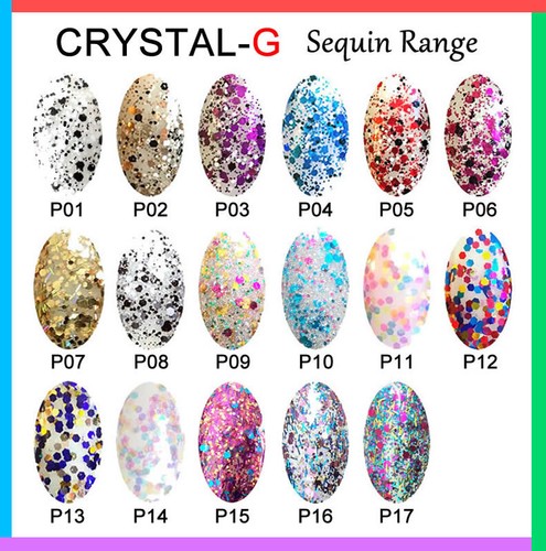 Crystal paillettes e - paillettes,