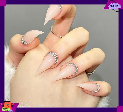 Stiletto nudo pressato - , su