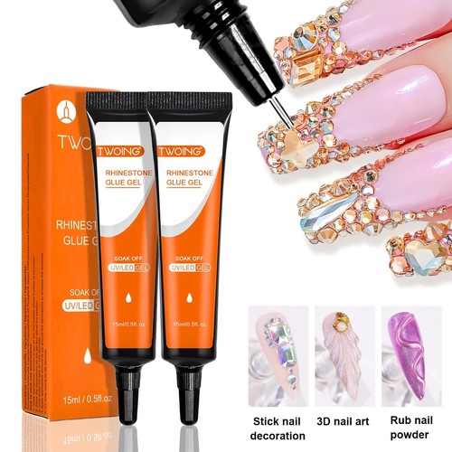 Gel colla strass unghie 15ml - gel,